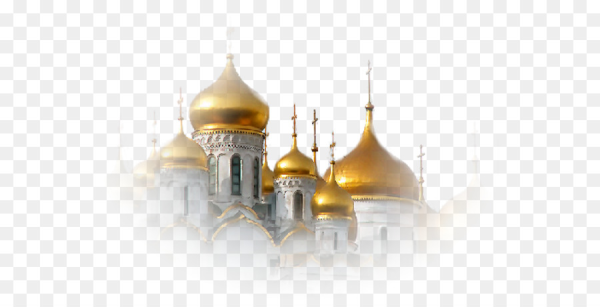 Купола храма на прозрачном фоне