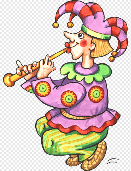Скоморохи мультяшные