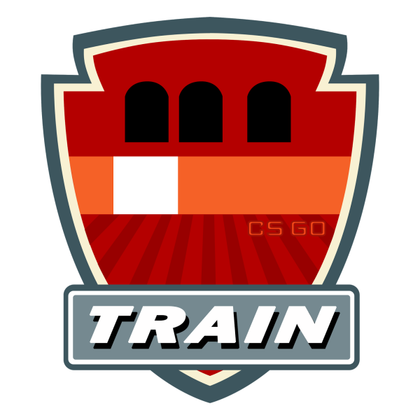 Значки КС го Train
