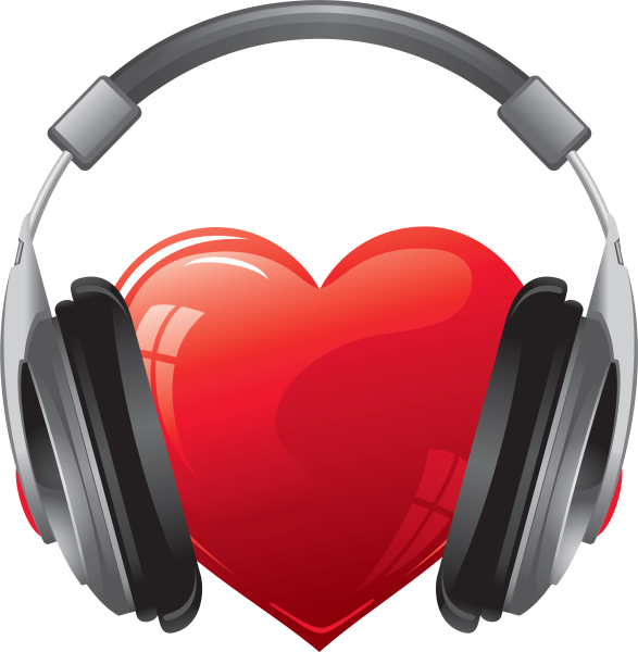 Наушники "сердечки"