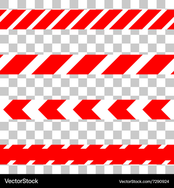 Красно белая лента