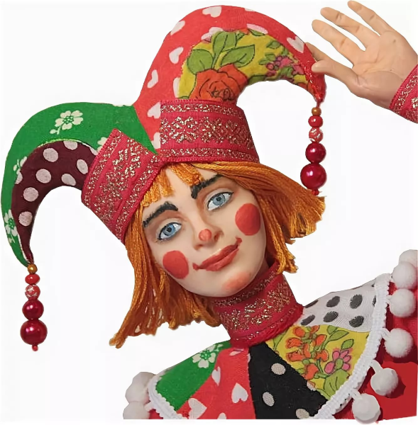 Скоморох кукла