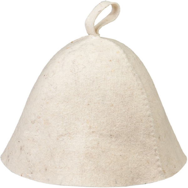 Рукавица банная "hot Pot" 100% Лавсан белая