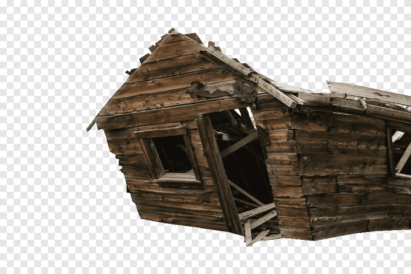 Деревянный дом для фотошопа