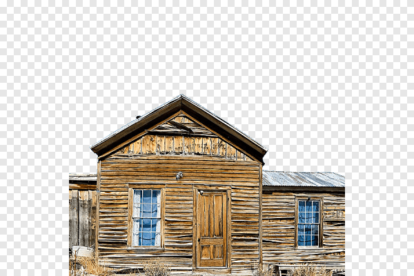 Старинный деревянный дом вектор