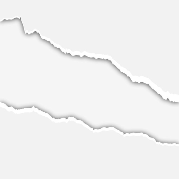Рваный край бумаги