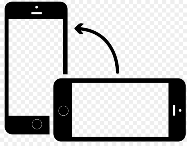 Иконка поверните смартфон