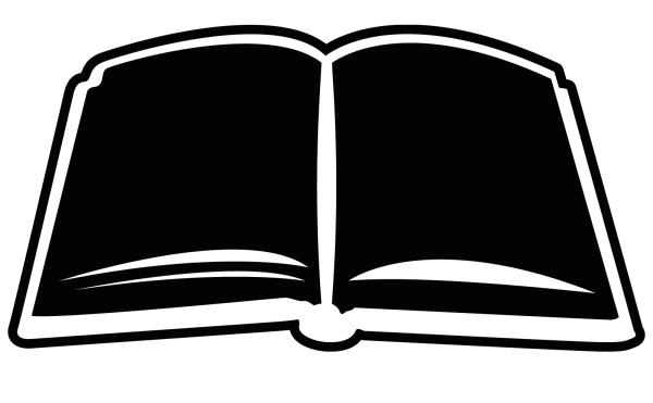 Книга черно белая