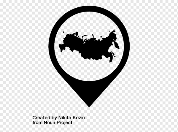 Карта России пиктограмма