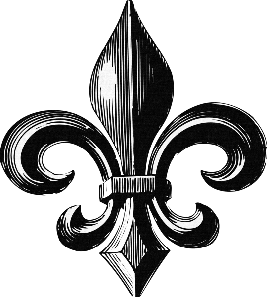 Геральдическая Лилия (fleur-de-Lis)