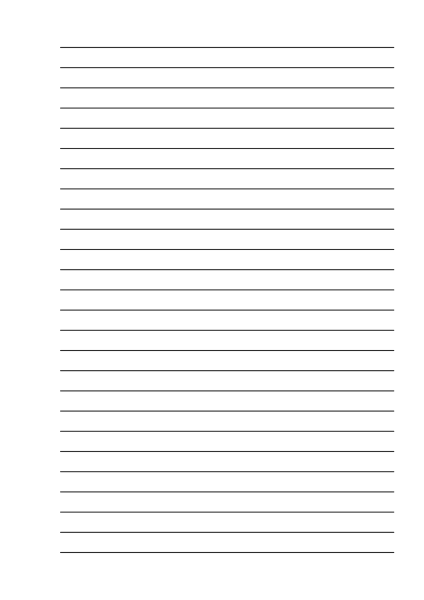 Линованный а4
