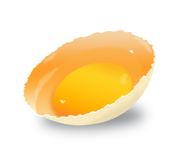 Яичница с желтком