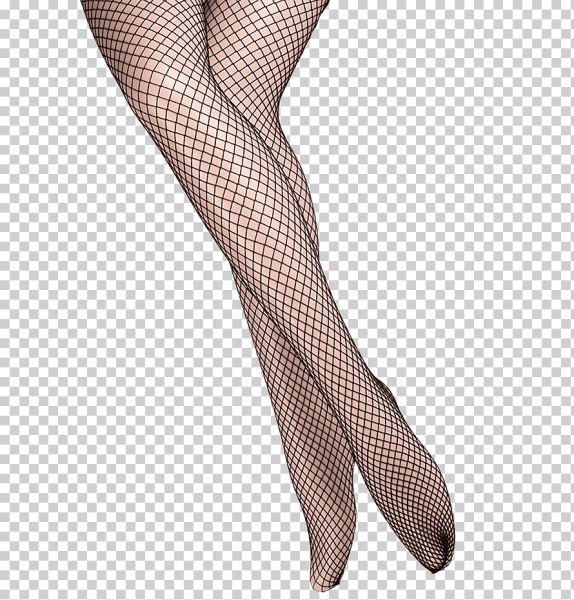 Чулки в сеточку разноцветные