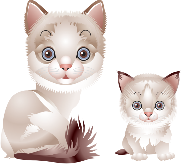 Мультяшные котята