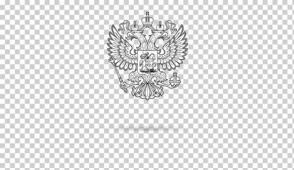 Двуглавый Орел без щита вектор