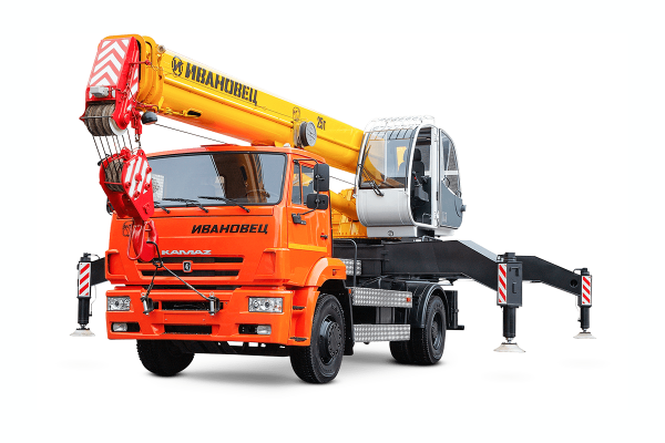 Автокран Ивановец 25