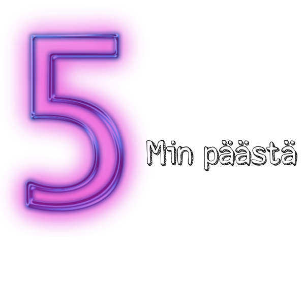 Неоновые цифры