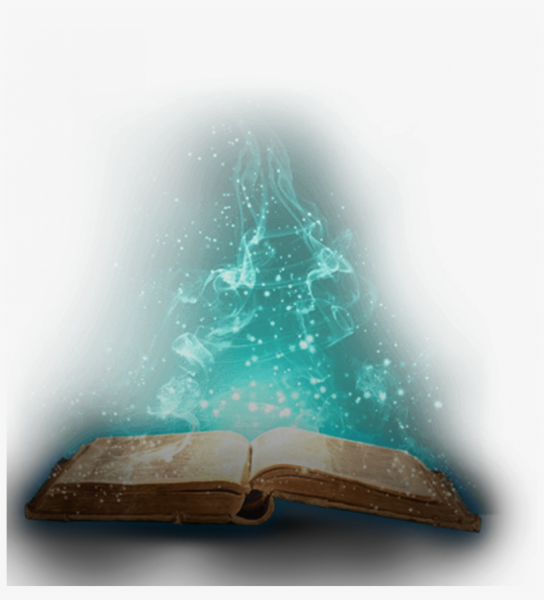 Раскрытая книга волшебство