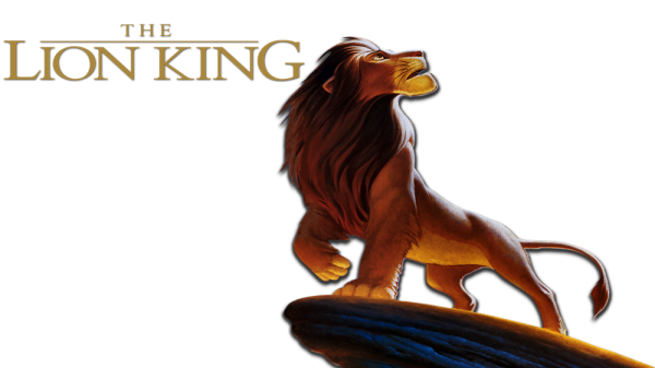 Lion King на белом фоне название