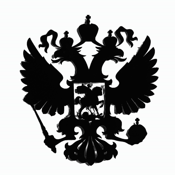 Двуглавый Орел Российской империи вектор