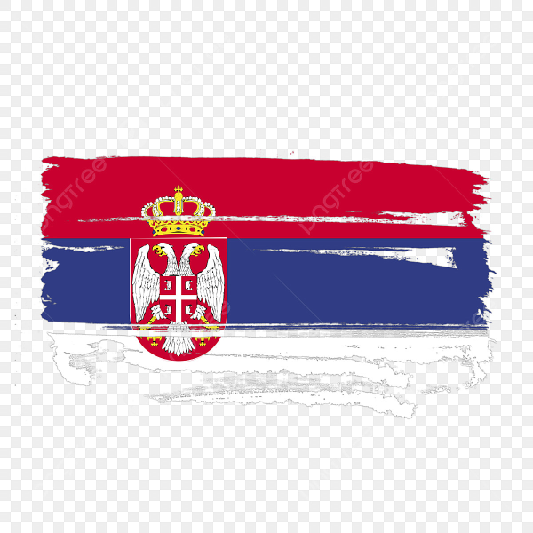 Флаг Сербии вектор