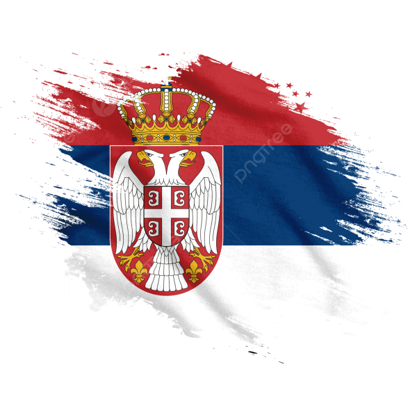 Флаг Сербия