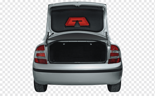 Открытый багажник