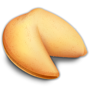 Печенье с предсказанием без фона