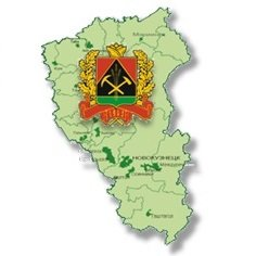 Кемеровская область Кузбасс карта