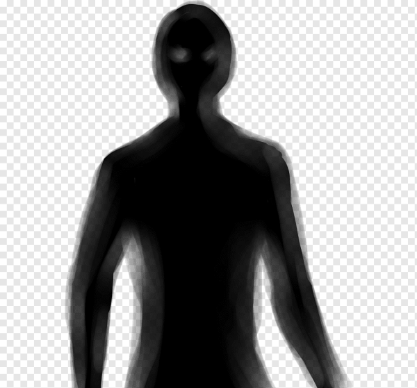 Страшный силуэт