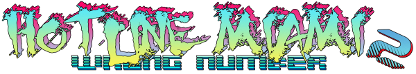 Hotline Miami 2 wrong number logo