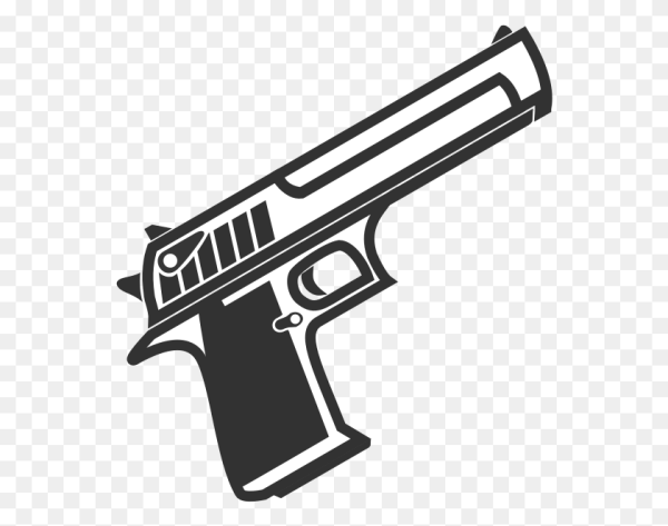 Пистолет Desert Eagle вектор