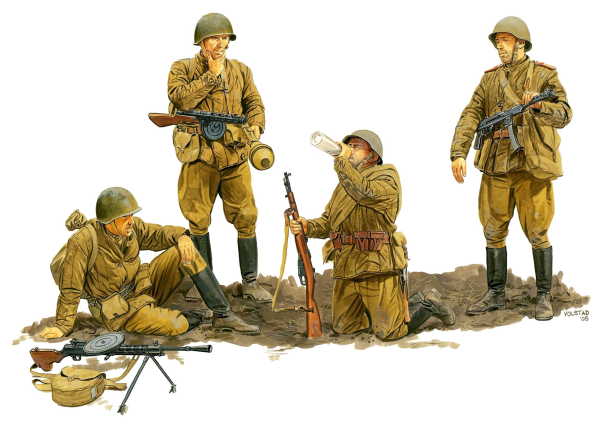 1/35 Фигуры Soviet Guards Infantry 1944-45 (Dragon, 6376)