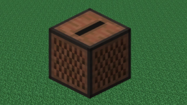 Блок для пластинок в майнкрафт