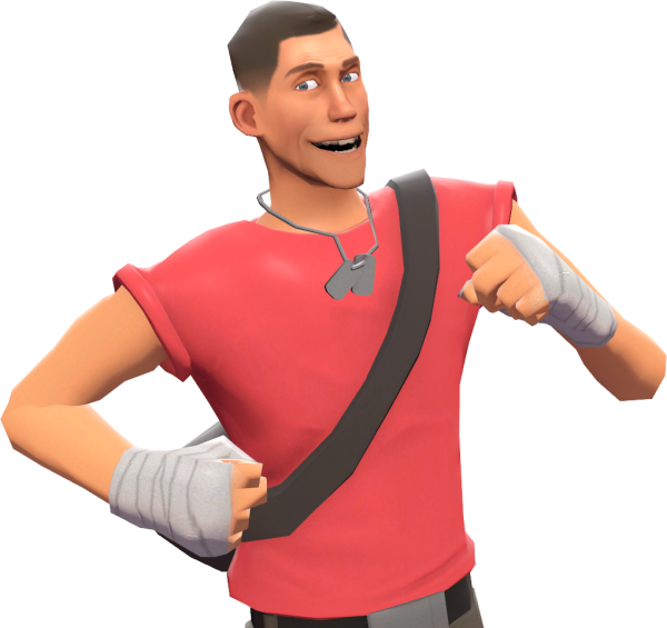 Скаут из Team Fortress 2