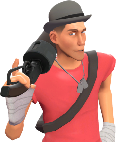 Team Fortress 2 разведчик
