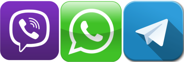 Иконки Viber WHATSAPP