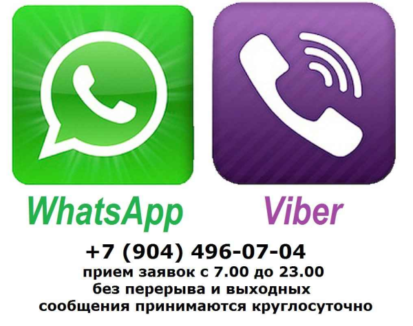 Значки вотспапп и вайбер