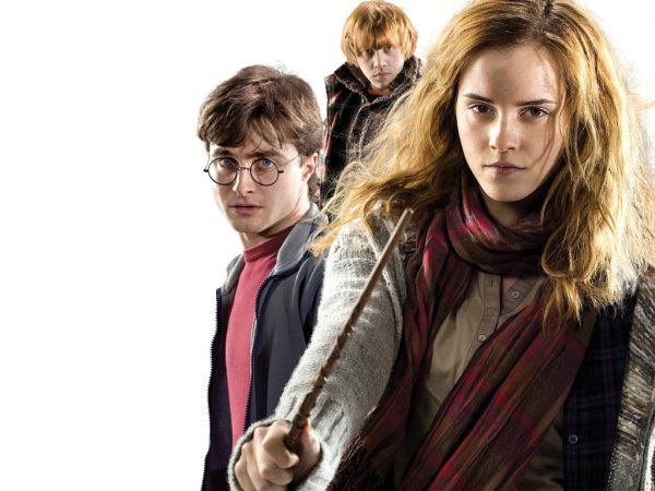 Гарри Поттер Гермиона Грейнджер и Рон Уизли