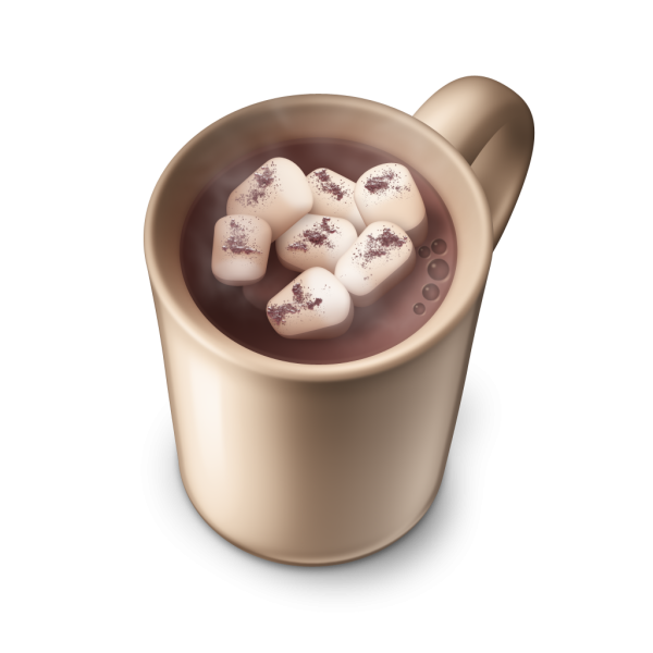 Кружка с маршмеллоу