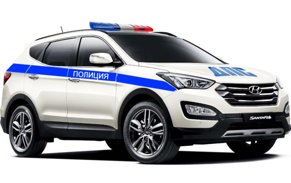 Хендай Санта Фе полиция