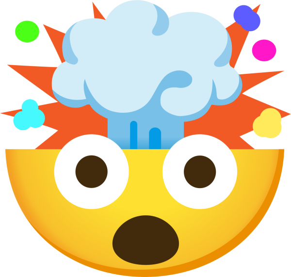 Emoji взрыв мозга