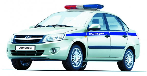 Лада Калина 1118 полиция