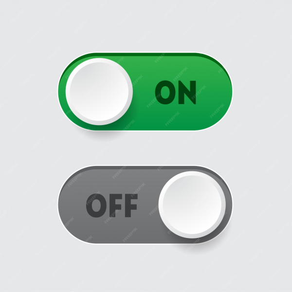 Кнопка переключения on off