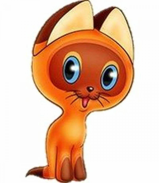 Герои мультика котенок Гав