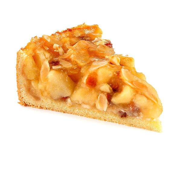 Шарлотка на белом фоне