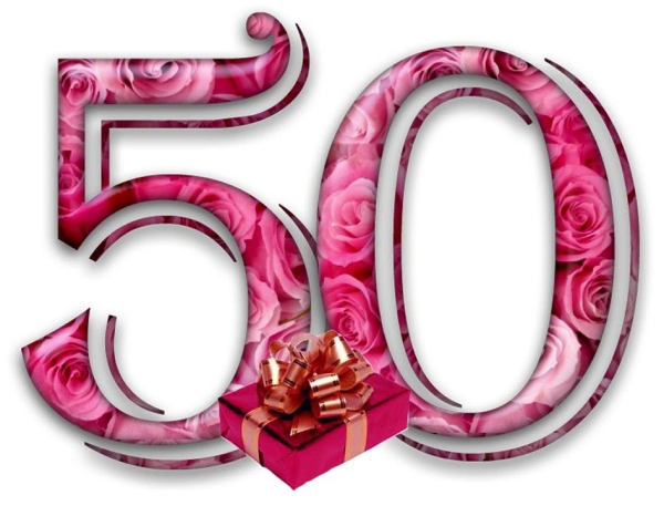 Красивая цифра 50