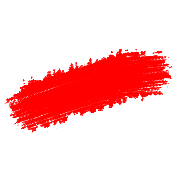 Красные мазки краски