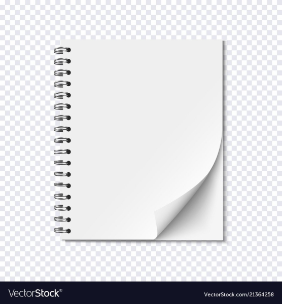 Лист из блокнота