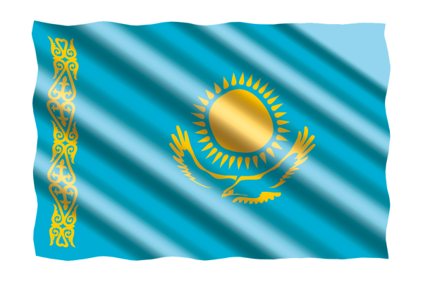 Казахстанский флаг казахстанский флаг